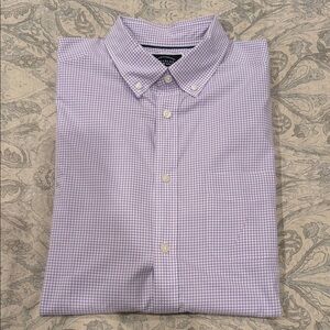 Charles Tyrwhitt Purple Checkered Shirt